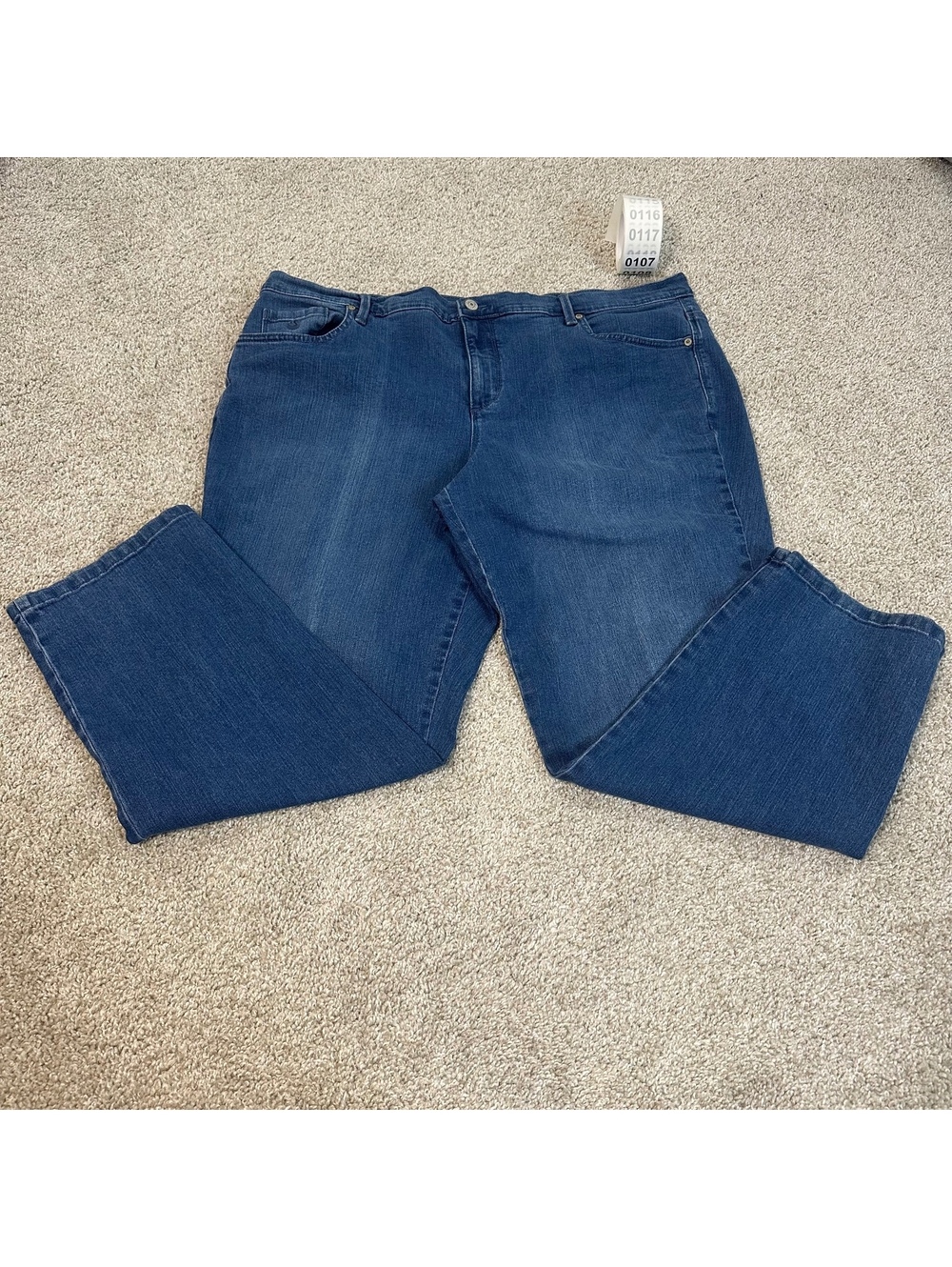Gloria Vanderbilt Amanda Short Blue Denim Jeans